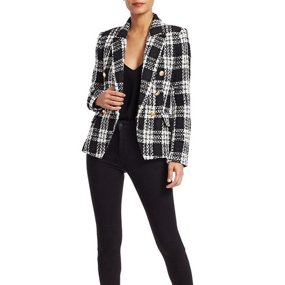 - L’Agence Kenzie Double Breasted Blazer - Picture 4 of 6